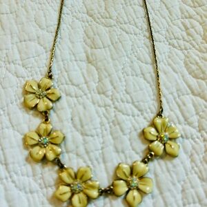 Floral Gold Necklace